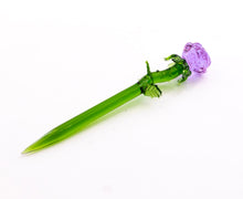 Load image into Gallery viewer, Marijuana Nurses&lt;/br&gt;“ENCHANTED ROSE” (PURPLE) DAB TOOL
